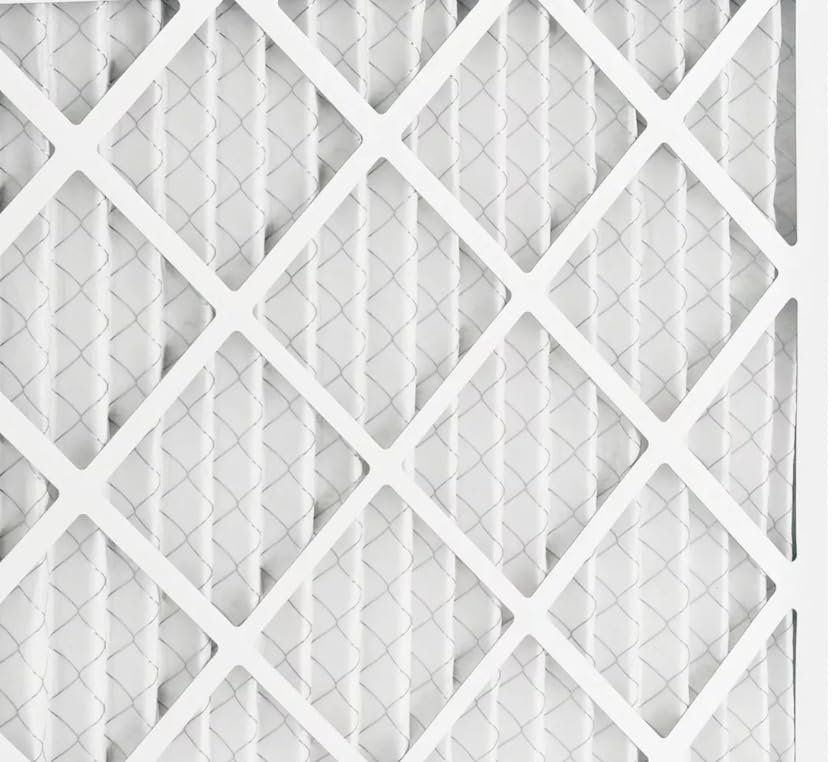 BNX TruFilter 16x24x1 Air Filter MERV 13 (12-Pack) - MADE IN USA - Electrostatic Pleated Air Conditioner HVAC AC Furnace Filters for Allergies, Pollen, Mold, Bacteria, Smoke, Allergen, MPR 1900 FPR 10