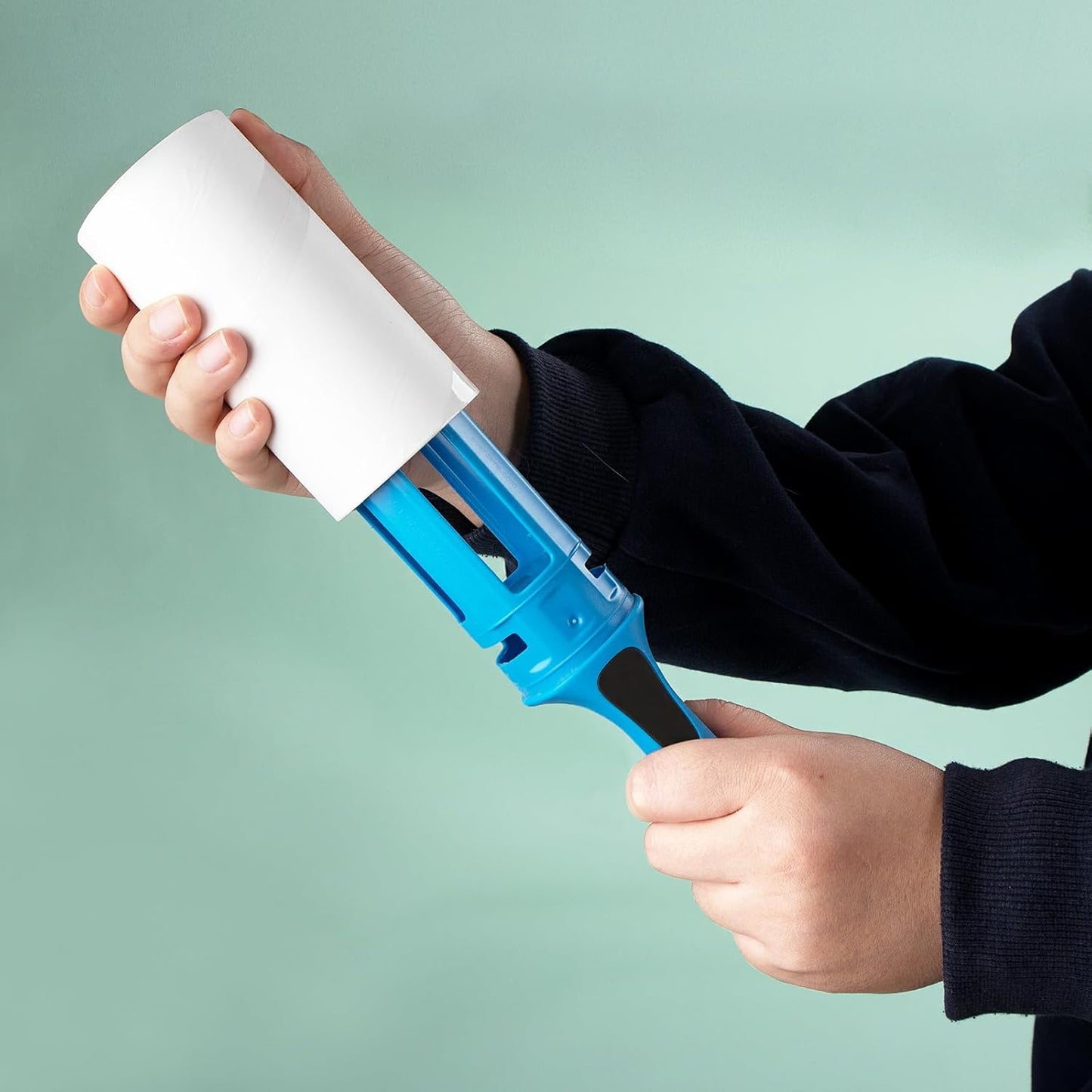 4.6 inch Giant Lint Roller Refills Compatible with Evercare Giant and T Handle Lint Rollers Extreme Stick Pet Hair Remover Adhesive Refills 5 Rolls 60 Sheets per Roll Total 300 Sheets