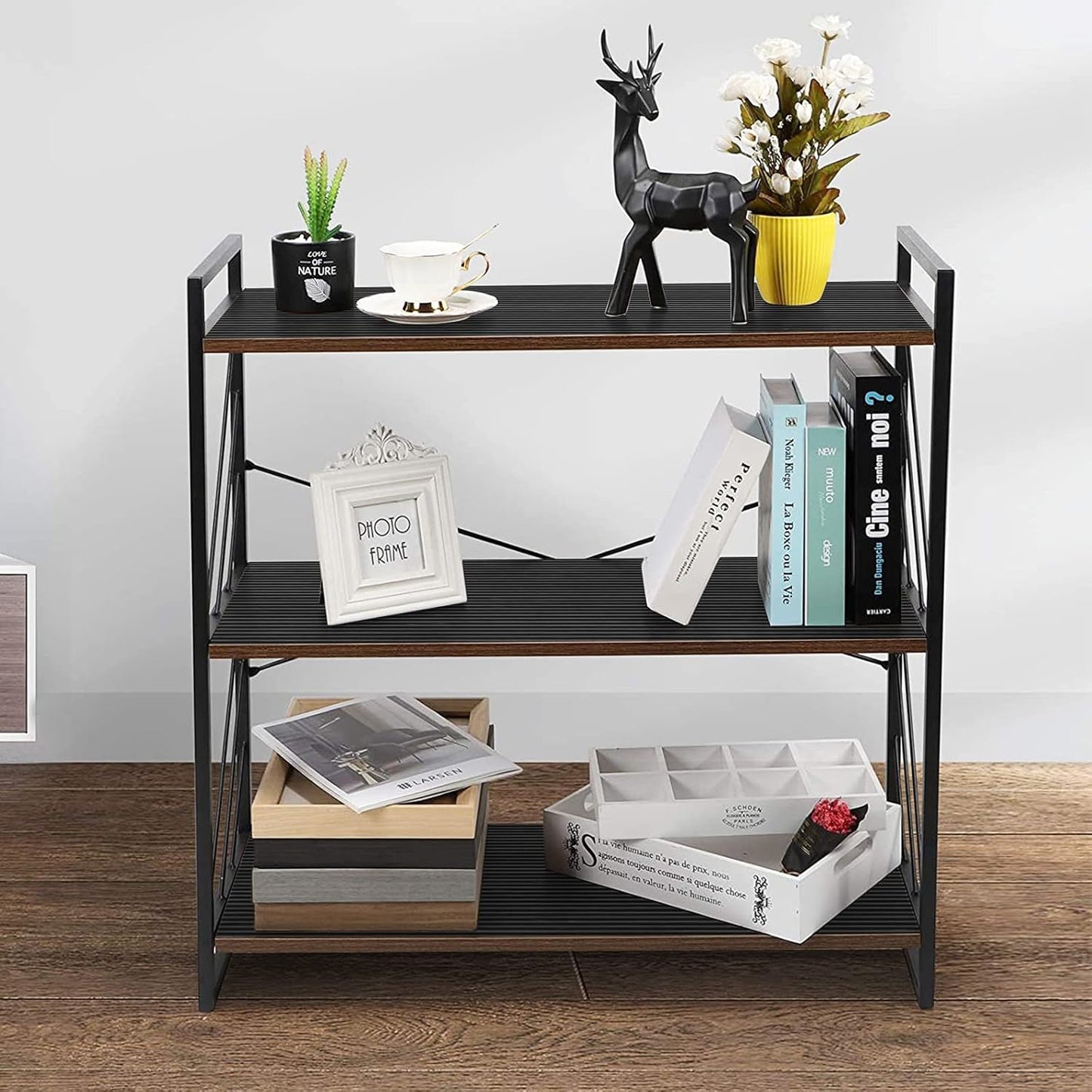 Black Shelf Liners for Kitchen Cabinets Non-Adhesive, Drawer Mat Liner for Bathroom, Plastic Pantry Shelf Liner Waterproof Washable Cabinet Protector Liners for Shelves, Cupboard Liner