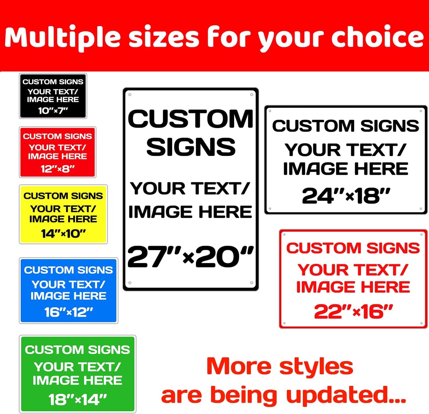 Customised Christmas Decorations: Personalized Text And Picture Signs, Black White Traffic Regulation Horizontal Hazard, Garden, Door Signs