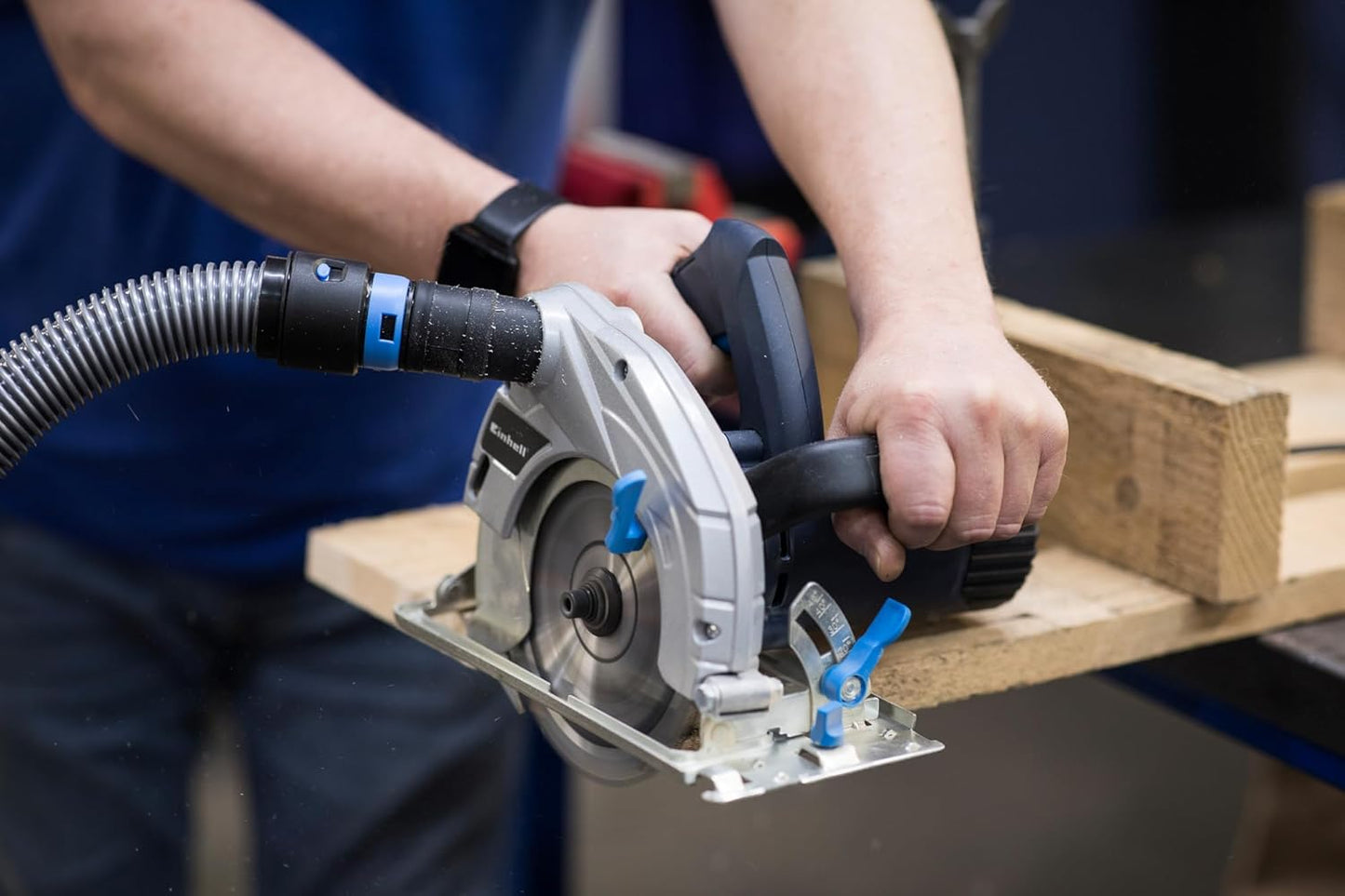 Cen-Tec Systems 94698 Quick Click 10 Ft. Hose for Home and Shop Vacuums with Expanded Multi-Brand Power Tool Adapter Set for Dust Collection