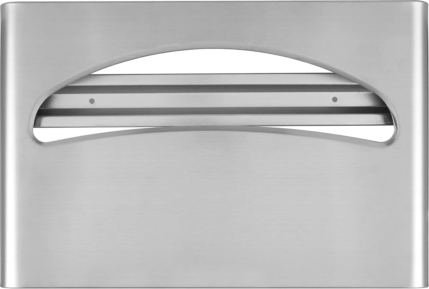 Commercial Toilet Seat Cover Dispenser, Wall Mount, 250 Single Seat Covers for Office, Hospital (18/8 Stainless Steel)