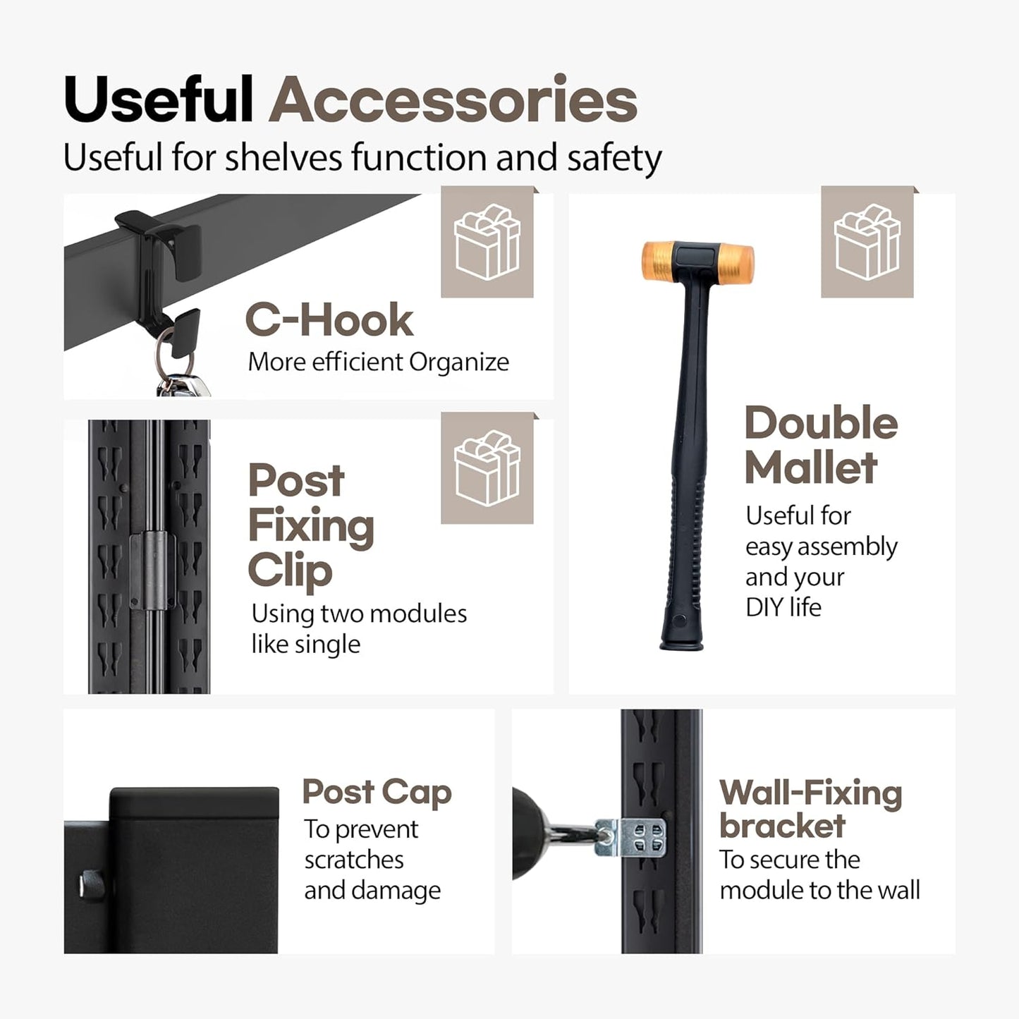 HOMEDANT House Black 5 Tier 24.4" W Laminated Metal Shelving Unit Adjustable Storage Utility Rack Heavy Duty Shelves Organization Multipurpose Shelf Kitchen Garage Pantry Closet 3 Pack