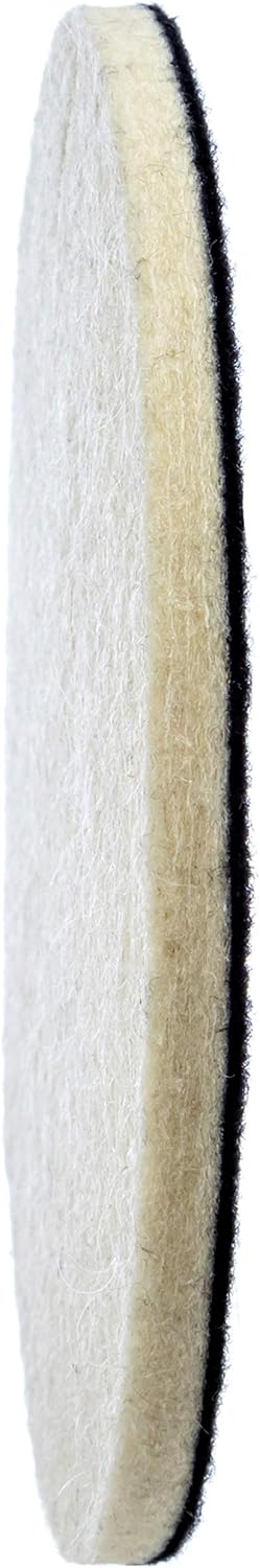 Glass Polishing Pad Discs for Use with Cerium Oxide 5 Pack | 3", 5" and 6" | Remove Scratches and Scuffs in Windshields, Windows, Table Tops and More (6")