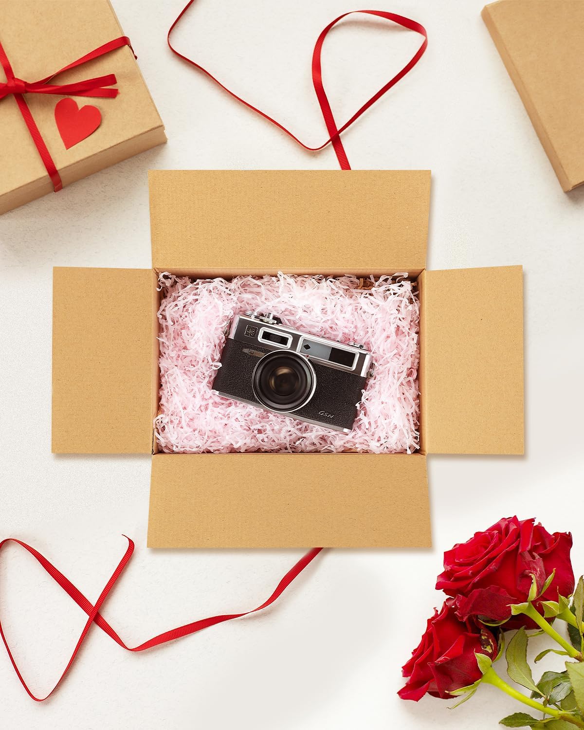 Assorted-Sizes-Shipping-Boxes-40-Pack: 9x6x4 & 11x6x6 Small-Shipping-Boxes-Mailers, White Corrugated-Cardboard-Boxes-for-Packing-Small-Business Mailing