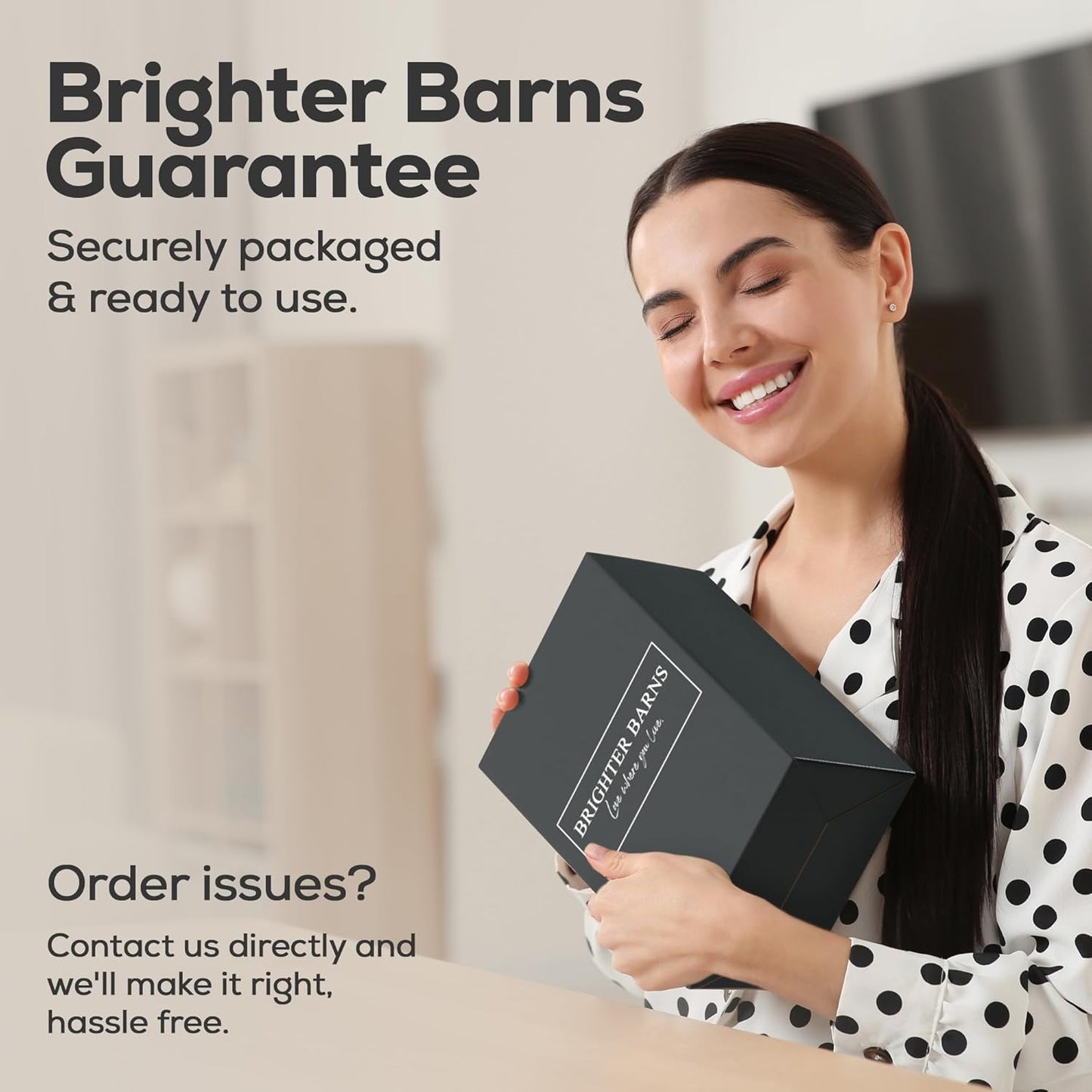 Clear Glass Hand and Dish Soap Dispenser Set by Brighter Barns - Kitchen Soap Dispenser Set & Pump - Glass Bottles for Kitchen Sink - Neutral Home Decor, Modern Farmhouse Bathroom Accessories (Clear)