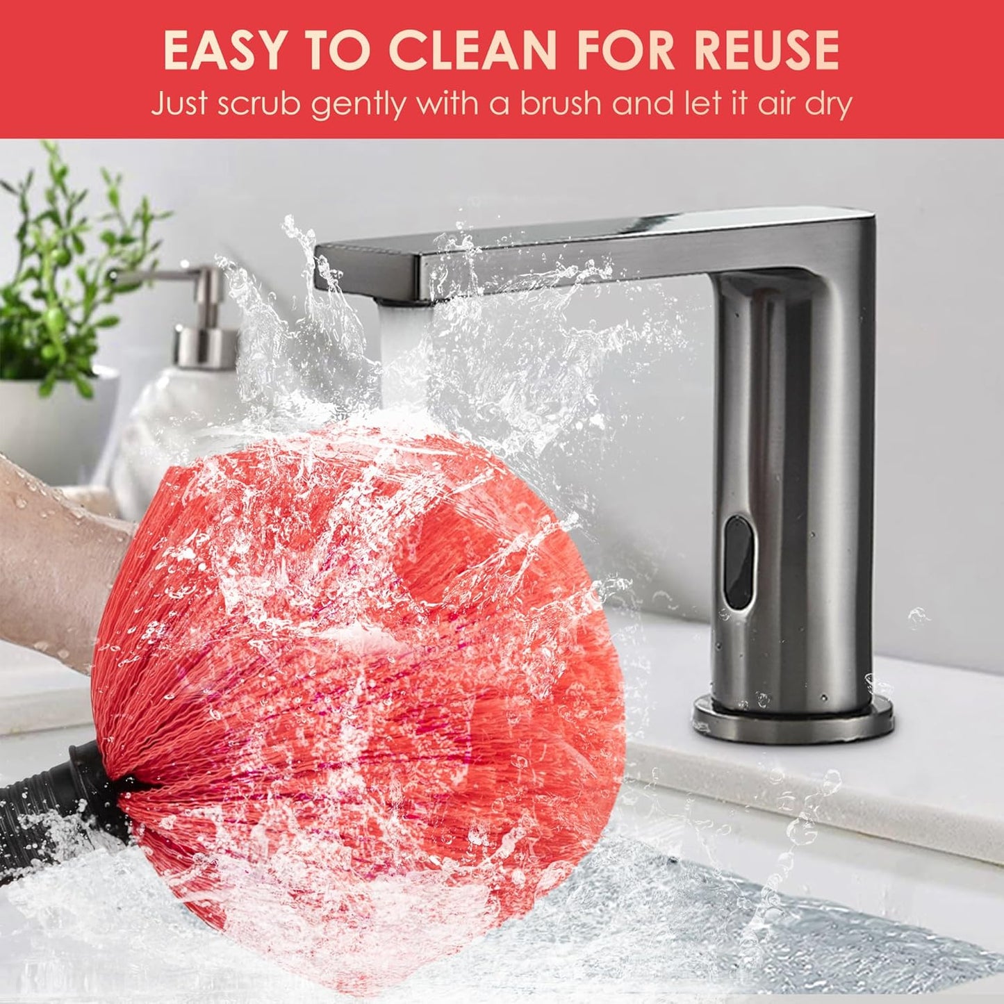 5-12 FT Cobweb Duster with Extension Pole, 20 FT High Reach Spider Web Brush with Telescopic Pole, Extendable Duster with 2 Outdoor Cobweb Brushes, Duster for High Ceiling