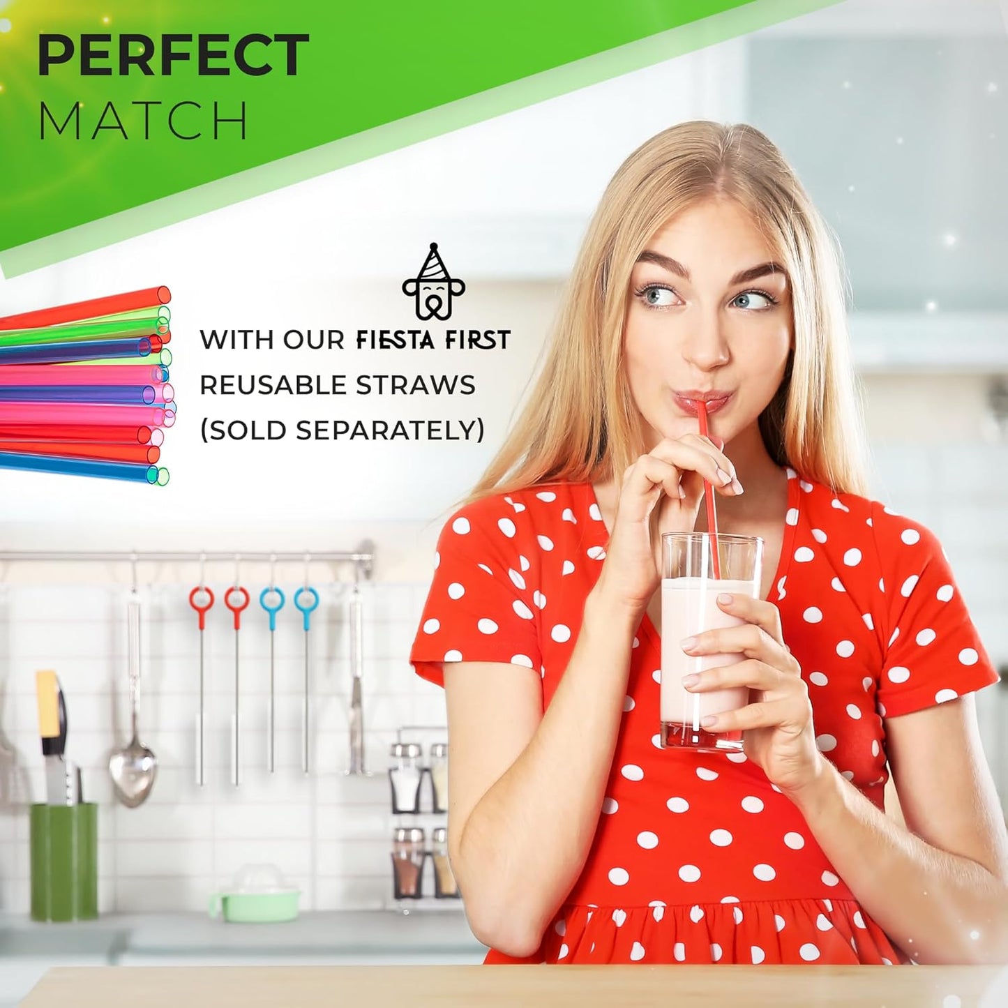 Heavy Duty Cleaning Brushes Set of 4 - Extra Long Straw Cleaners for Metal and Plastic Reusable Drinking Straws, to Clean Small Spaces, Sippy Cups, Water Bottles - Sturdy Hard Brush Bristles