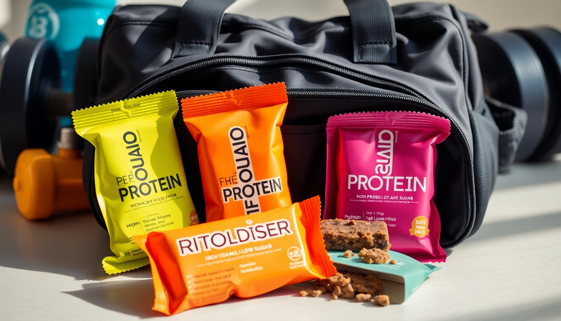 Gym Bag Snacks: High-Protein, Low-Sugar Protein Bars That Actually Taste Good