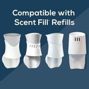 Scent Fill Honeysuckle Plug in Air Freshener, Scented Oil Refills, 2 Refills + Diffuser