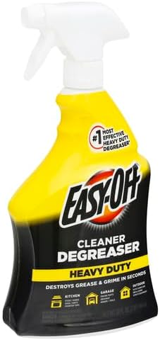 Easy Off Heavy Duty Degreaser Cleaner Spray, 32 Ounce (Pack of 2)