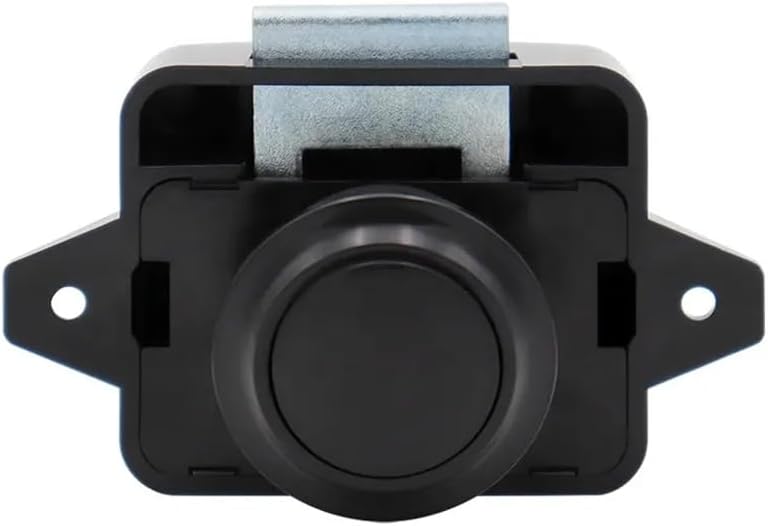 Encell Set of 5 Push Button Latch Cupboard for RV Camper Motor Home Caravan Black