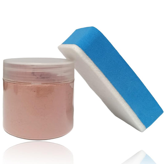 Cerium Oxide Glass Polishing Kit – Multifunctional Light Scratch Remover & Oil Film/Stain Cleaner for Windscreen and Glass Repair. Effectively Removes Oil Films, Stubborn Stains