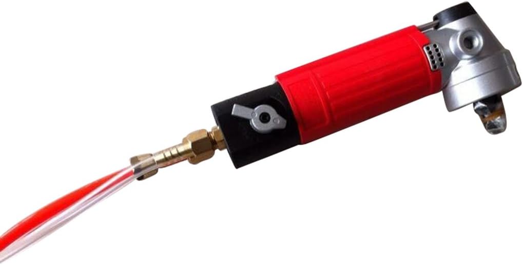 Air Wet Polisher/ Sander 4-Inch Versatile Wet Stone Grinder 4500 Rpm Pneumatic with Front Side Exhaust Great for Polishing Stone and Concrete