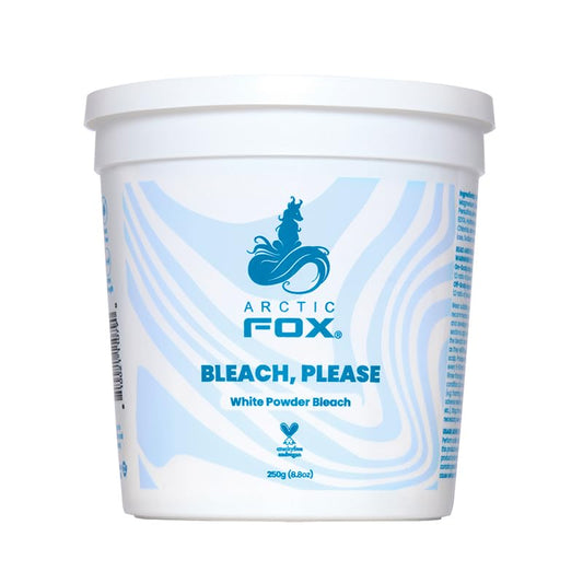 ARCTIC FOX Bleach Please, White Powder Bleach 8.8 oz Tub (0.5 lb) Perfect for bleach bosses with big hair goals.