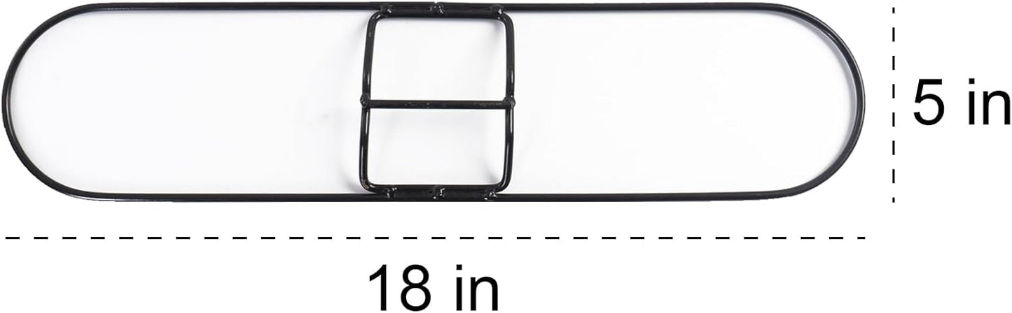 Matthew Cleaning Universal Commercial Clip-on Wire Industries Dust Mop Frame, 18 inch ( Pack of 12) Sold Seperately,Perfect for Floor Cleaning Home/Office/Lobby/Bathroom/Kitchen/Janitor