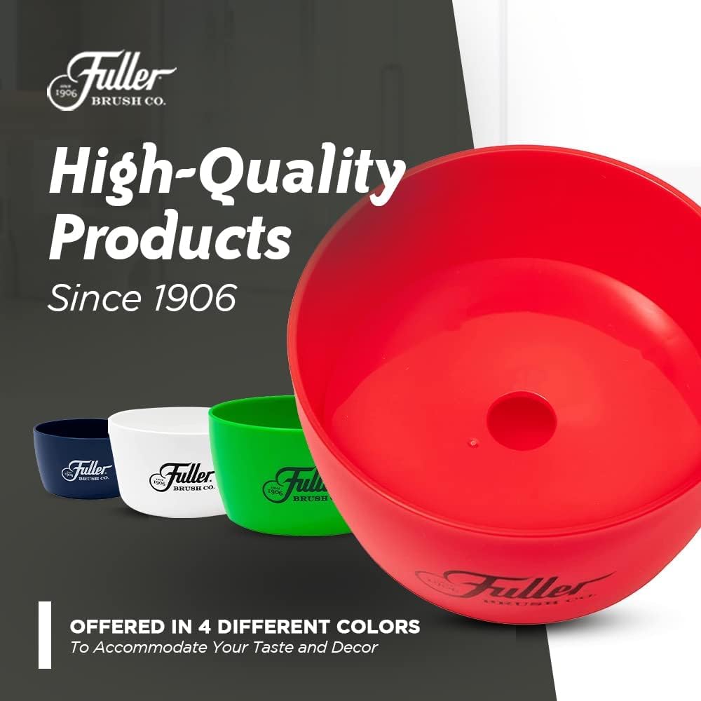 Fuller Brush Handy Holder with Drain Rack – Small Sink Caddy for Organizing Cleaning Sponges & Tools – Removable Drain Tray, Dishwasher Safe – Navy