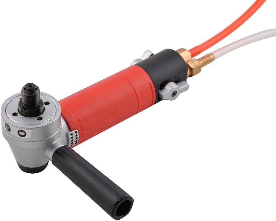 Air Wet Polisher/ Sander 4-Inch Versatile Wet Stone Grinder 4500 Rpm Pneumatic with Front Side Exhaust Great for Polishing Stone and Concrete