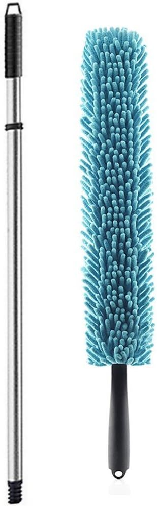 Fuller Brush Bendable Microfiber Extending Duster - Bending Micro Fiber Dust Cleaner w/Long Handle for Home Cleaning & Dusting - Flexible Head for Web Free TV, Ceiling & Furniture