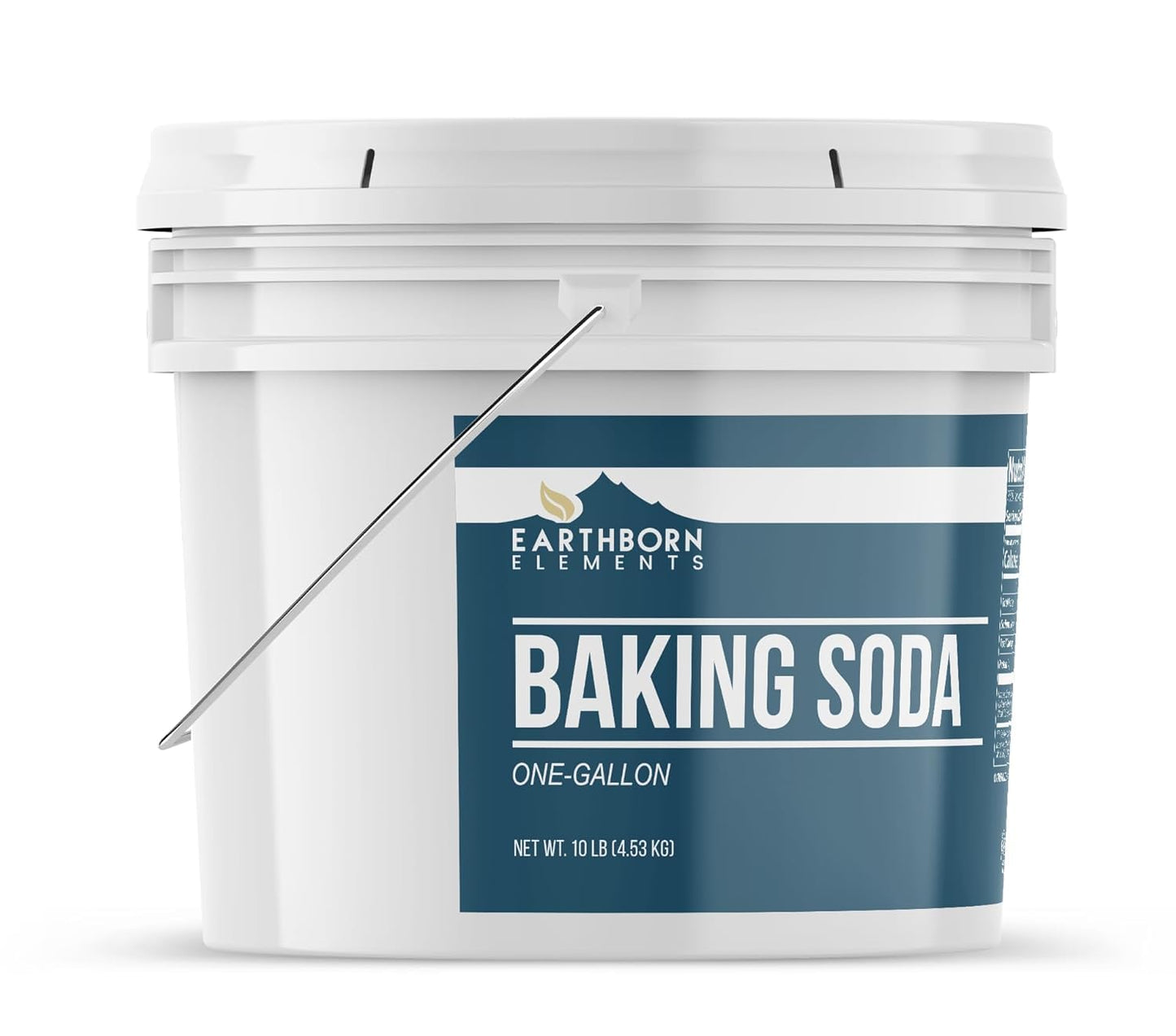 Earthborn Elements Baking Soda (1 Gallon) Sodium Bicarbonate, Cooking, Cleaning & Deodorizing