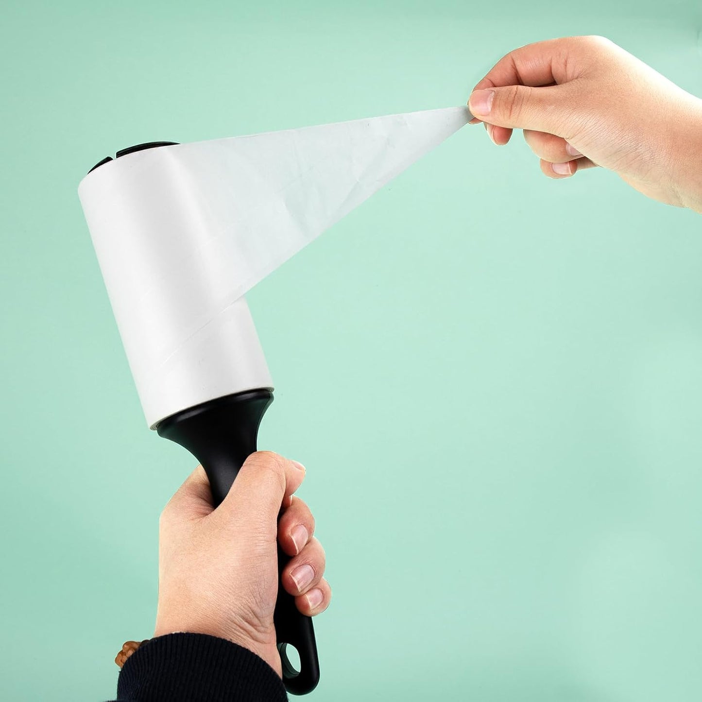 4.6 inch Lint Roller Refills Only for Evercare Giant Lint Rollers for Pet Hair Extreme Stick Refills 5 Rolls 60 Sheets per Roll Total 300 Sheets