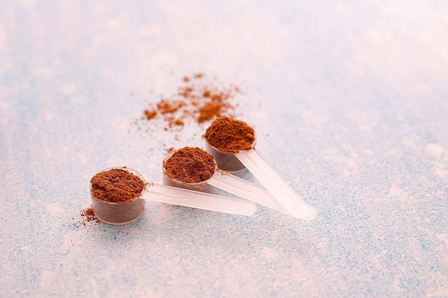 20 Measuring Spoons Set with Short Handle - 1 Teaspoon (5 ML) Clear Plastic Scoops for Creatine, Coffee, Grains, Spices, Powders, and Other Dry Goods, BPA Free, Kitchen Tools Measure, Fits in Jars