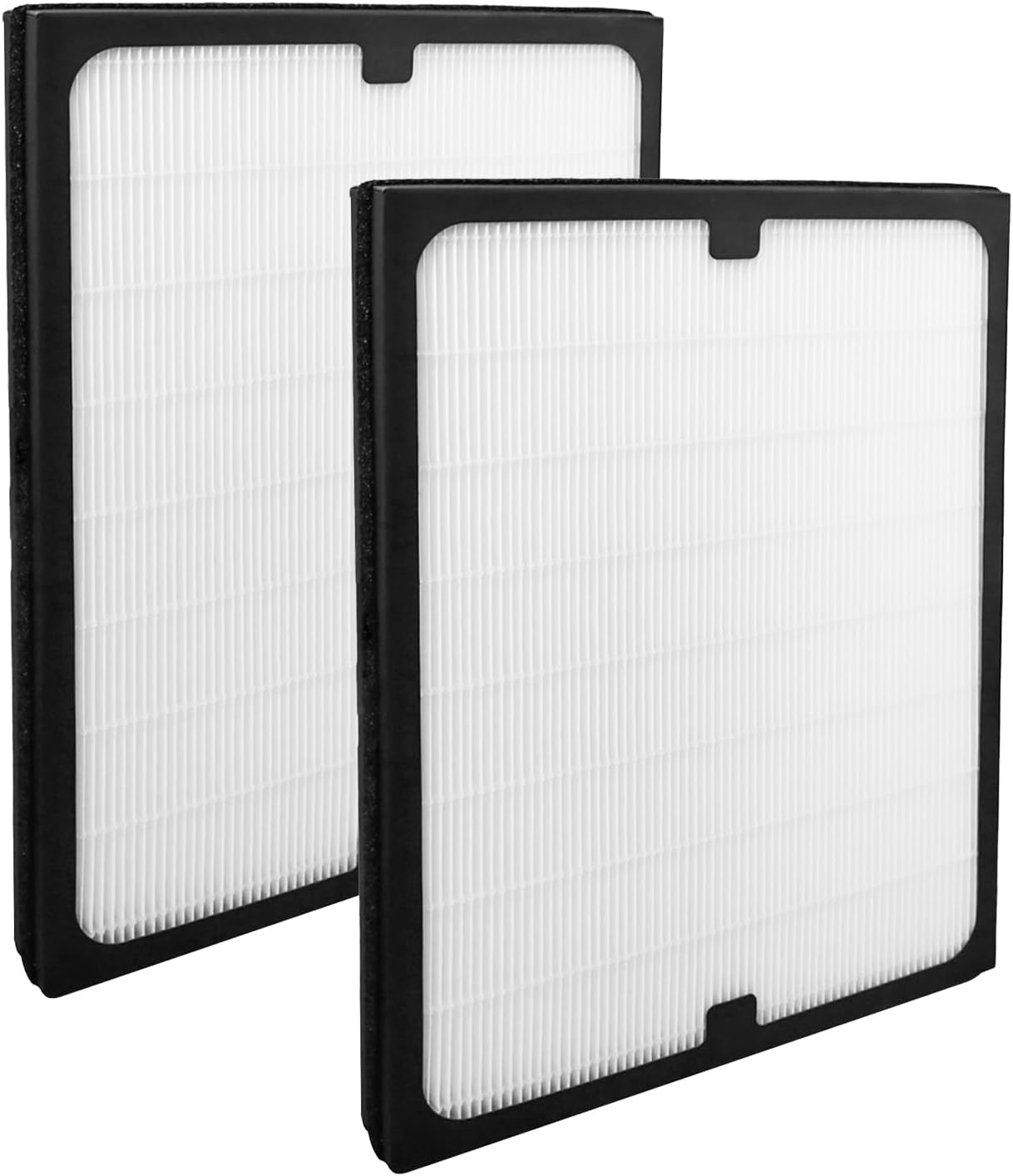 2 Pack Classic 200 Series Particle Filter Compatible with Blueair Classic 280i, 203, 203 Slim, 205, 270E, 270E Slim Air Puri-Fier, Filter and Combination Particle Carbon Replacement Filter