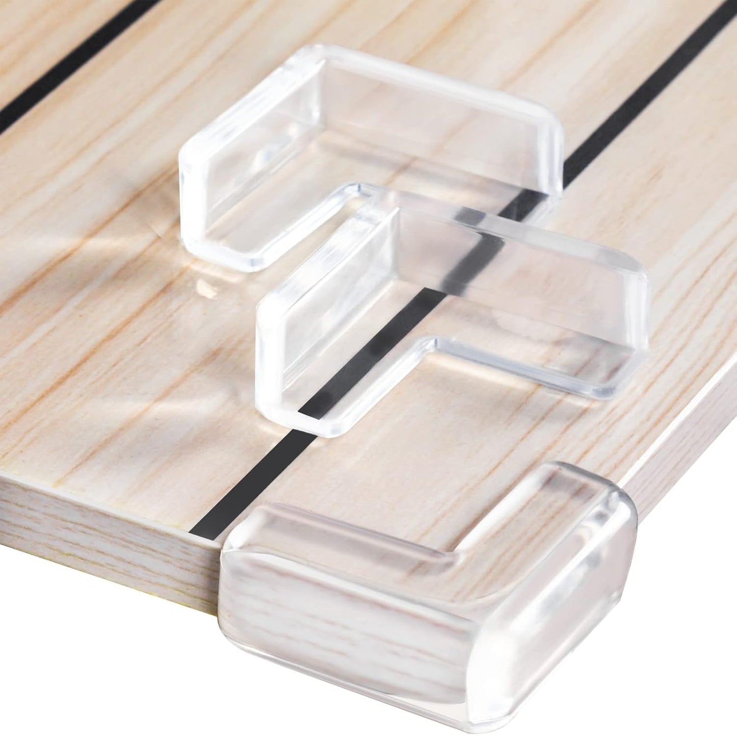 20 Pack Table Corners, Corner Guards, Clear Corner Protectors, Corner Protectors, Baby Proof Corner Guards Stop Child Head Injuries Tables, Furniture & Sharp Corners Baby Proofing (L-Shaped)