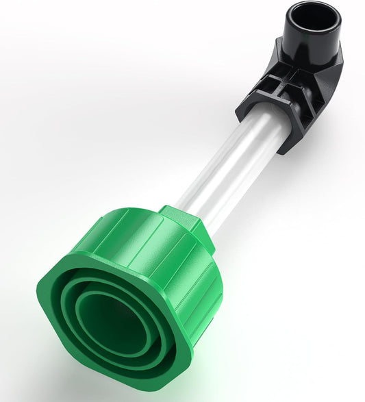 AC Drain Line Unclogger, HVAC to PVC Pipe AC Drain Line Cleaner Tool, A/C Condensate Drain Line Cleaner Adapter, Air Conditioner Wet Vac Attachment to Evacuate and Unclog AC Drain Lines-Green