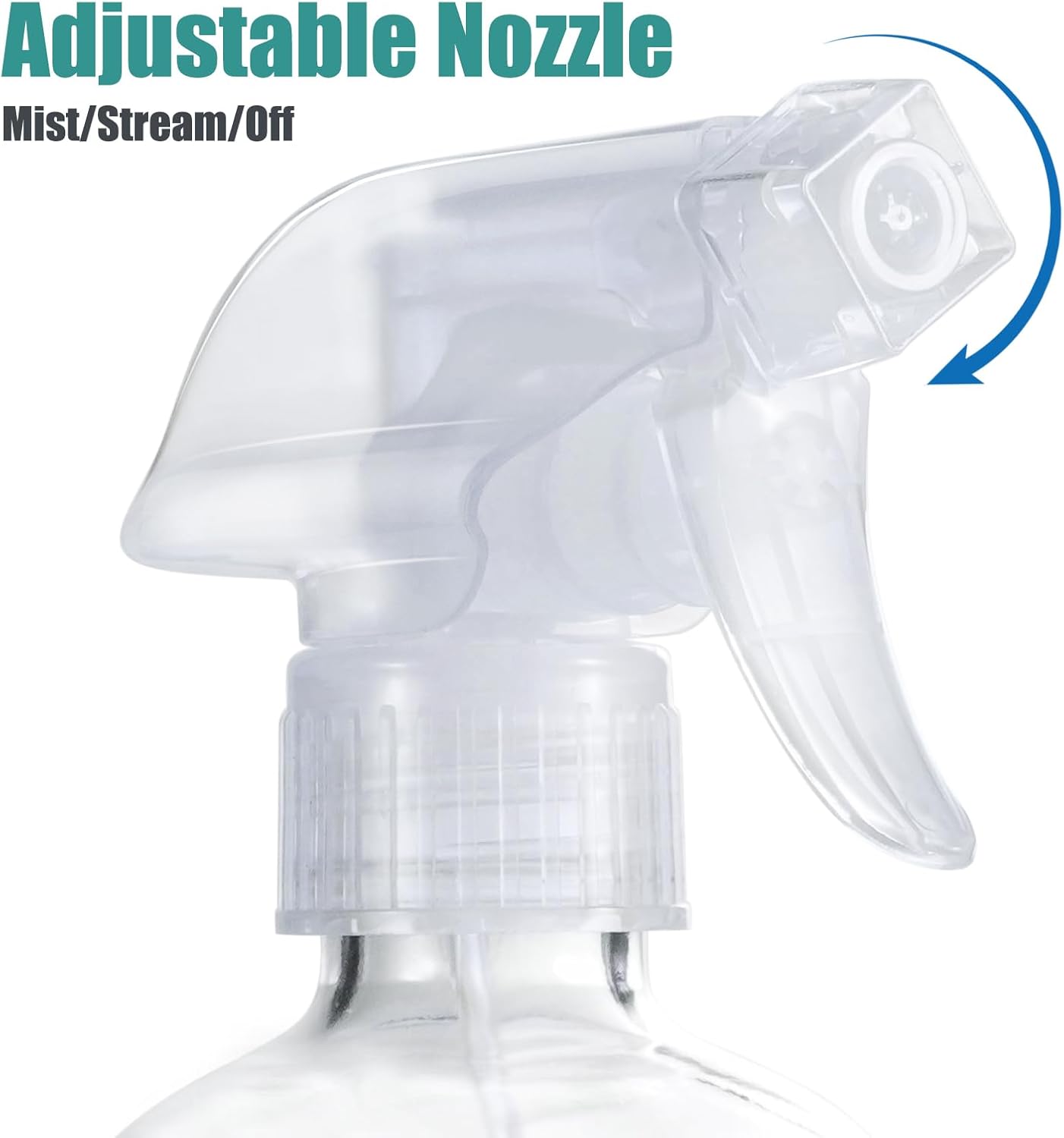 Glass Spray Bottles with Silicone Sleeve Protection, 16 oz Empty Refillable Containers, Reusable Spray Bottles with Adjustable Nozzle for Hair, Cleaning Solutions,Plants , 2 Pack Olive Green&Yellow