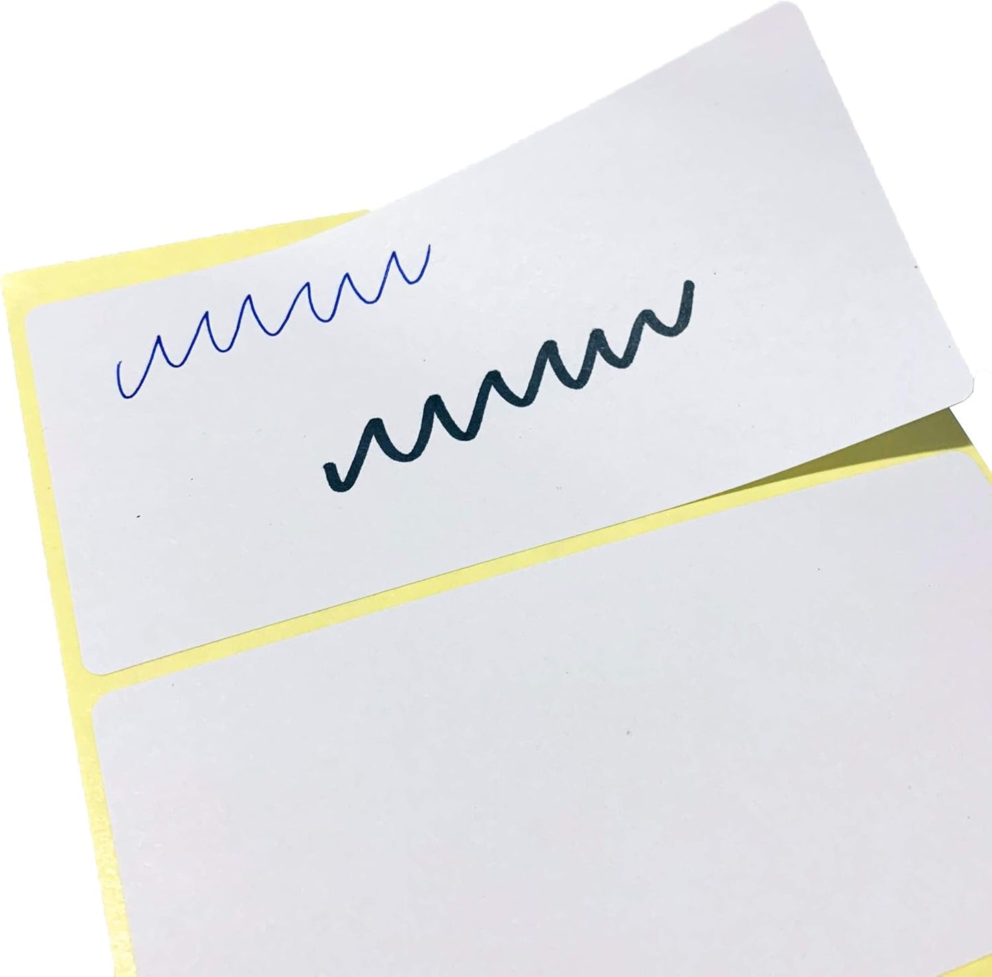 200 Pack, 4" x 2", Labels Stickers for Storage Bins - Matte White