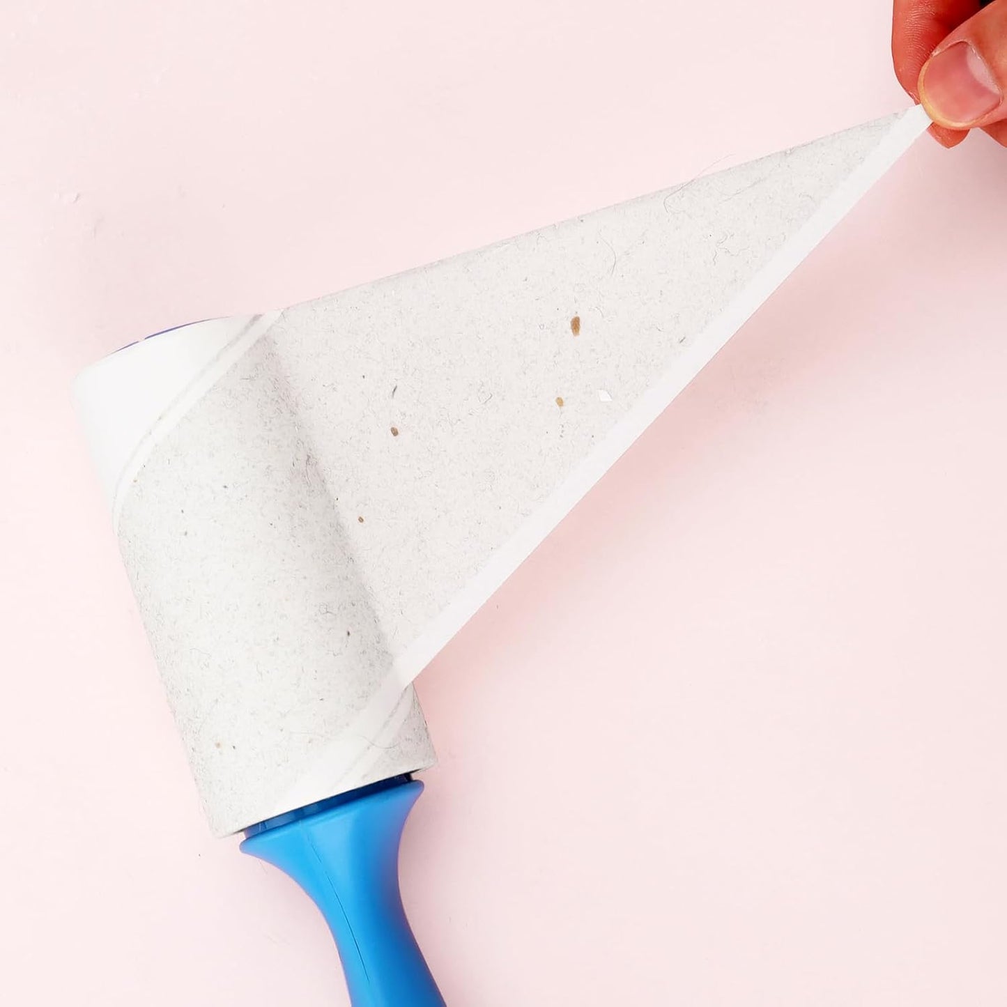 4 inch Lint Roller Refills Compatible with Evercare Extra Sticky Pet Lint Roller Replacement Refills 60 Sheets Each Roll 6-Pack 360 Sheets Total (1 1/2'' Inside Dia.)