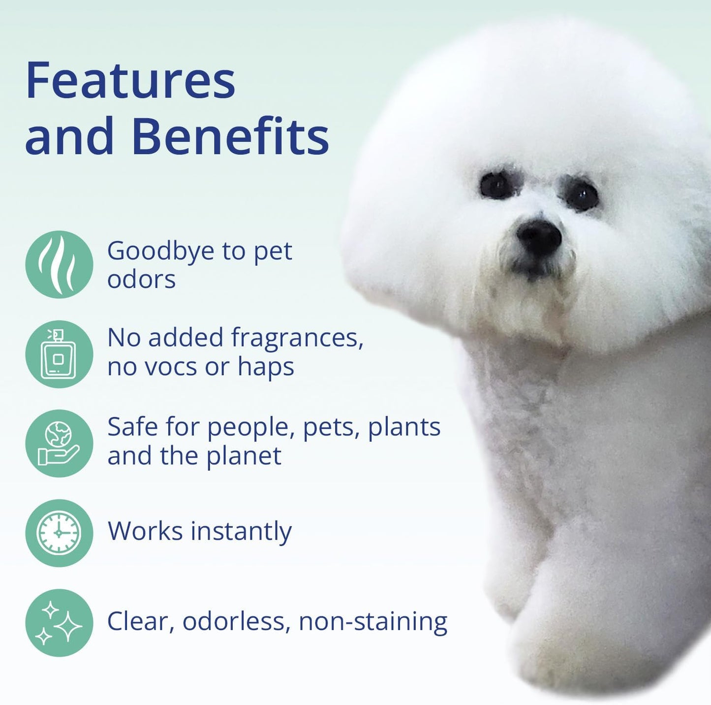 Concentrated Pet Urine Odor Eliminator, Ideal for Cat, Dog Poo and Urine Smell, Versatile & Natural Odor Neutralizer for Home and Outdoor Use, Deodorizer & Absorber, Concentrate, 64oz