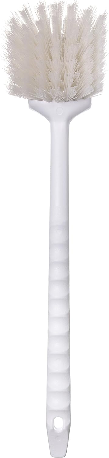 SPARTA Utility Scrub Brush with Polyester Bristles 20" x 3" - White