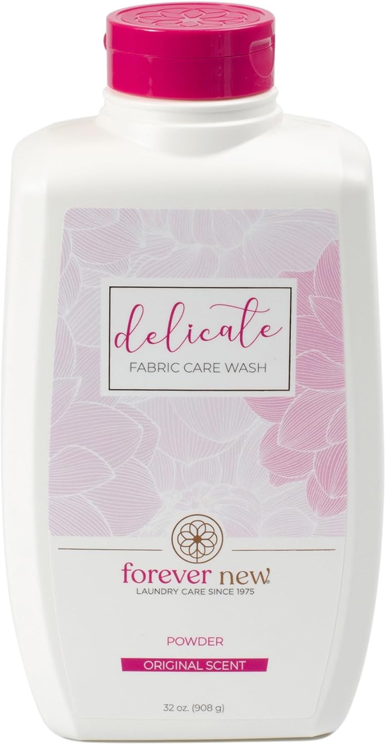FOREVER NEW Granular Detergent Powder - Delicate Laundry Care Wash - Original Scented, 32 Oz