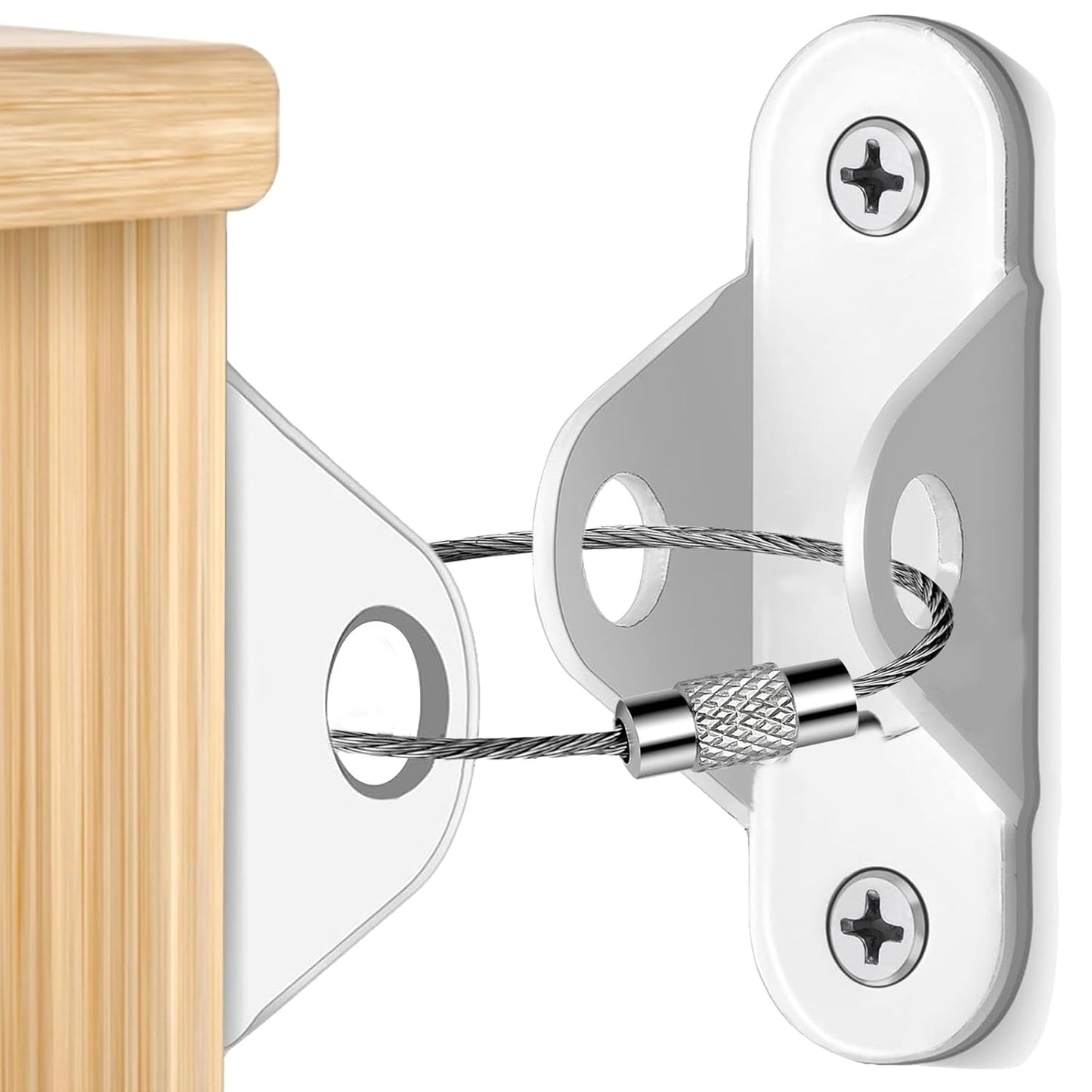 Furniture Anchors (12 Pack) for Baby Proofing & Pet Protecting, Furniture Straps Anti Tip Furniture Wall Anchor Securing 400 lbs/Keep Baby Pet Safety from Falling Furniture, Earthquake Straps