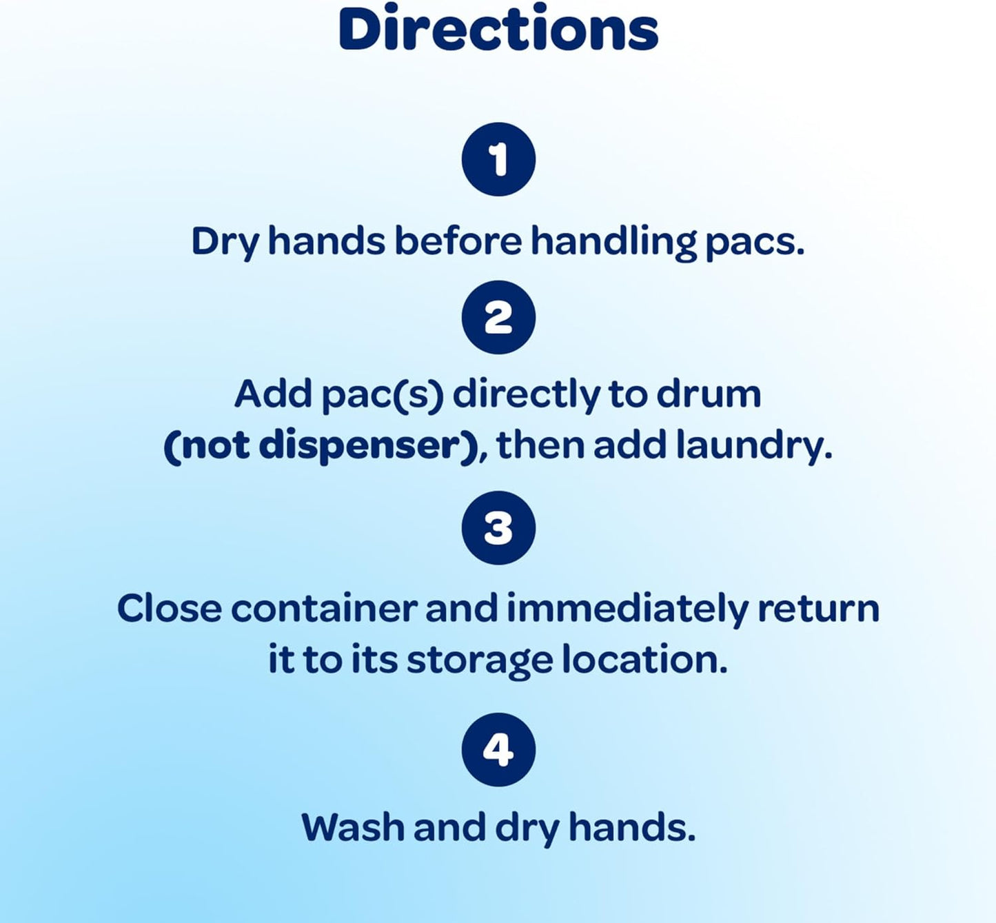 all Unit Dose Laundry Detergent, Mighty Pacs, Free Clear, 132 Count