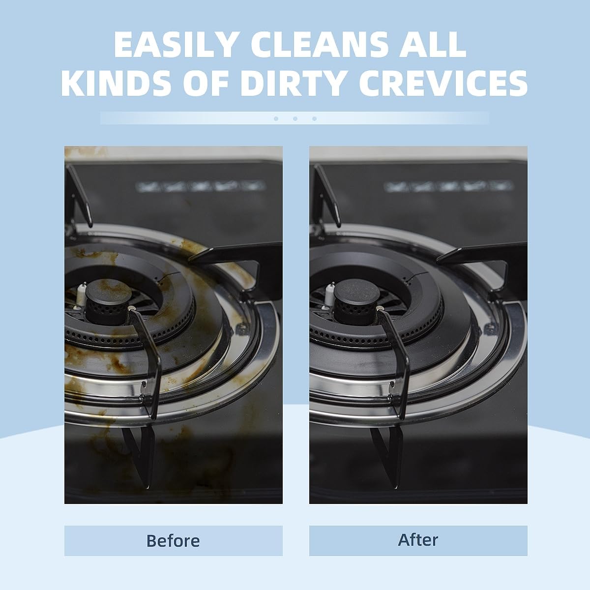 Hard Bristle Crevice Cleaning Brush-Thin Gap Scrub Brush, Small Cleaning Brush, Grout Brush, Kitchen Brush, Cleaning Tools for Toilet, Bathroom, Sink, Home, Household, Window (3, Green)