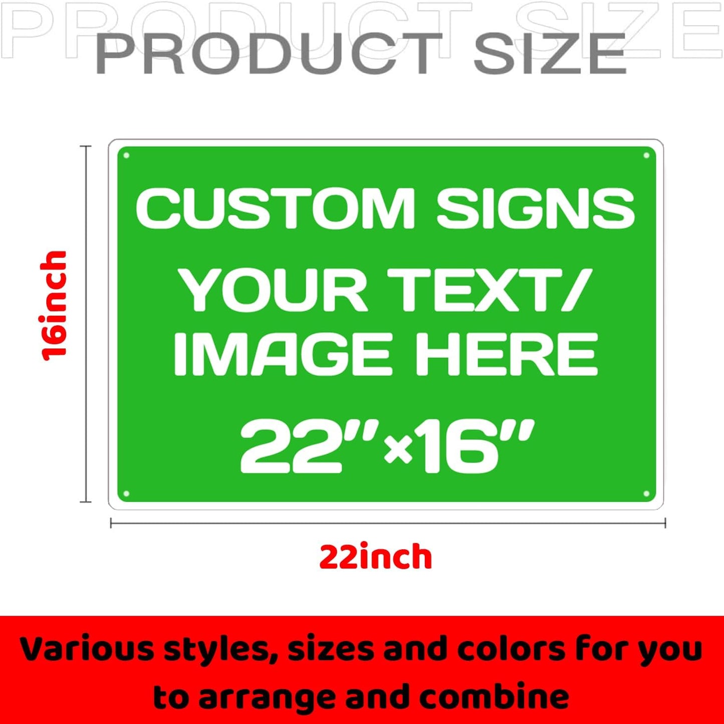 Custom Street Sign,Aluminum Weatherproof Metal Sign Multiple Sizes Custom Personalized Text And picture Here,hazard sign,garden sign,custom door sign,Customised business signs,graduation decorations class of 2024