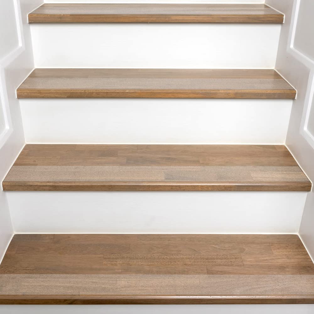 Anti Slip Tape Transparent, More Clear and Comfortable Safety Track Tape (2" Width x 190" Long, Clear)