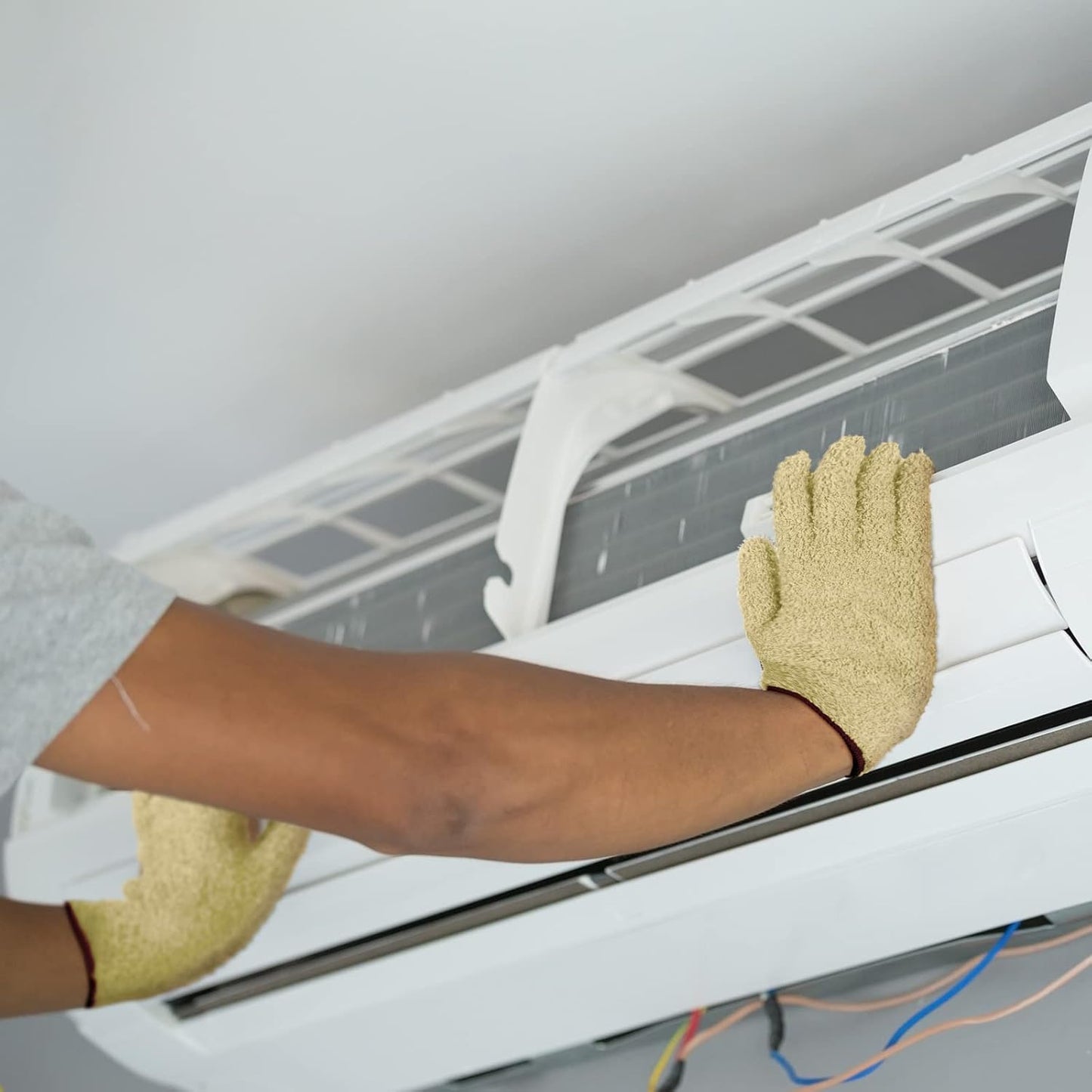 Patelai 3 Pairs Microfiber Plant Dusting Gloves Leaf Cleaning Gloves for Indoor Plants, Blinds, Furniture, House(Small,Pink, Nude, Light Purple)