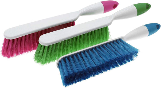 Counter Duster Bed Sheets Debris Cleanin Hand Broom Cleaning Brushes Soft Bristles Dusting Brush for Cleaning Car/Bed/Couch/Draft/Garden/Furniture/Clothes,3PCS
