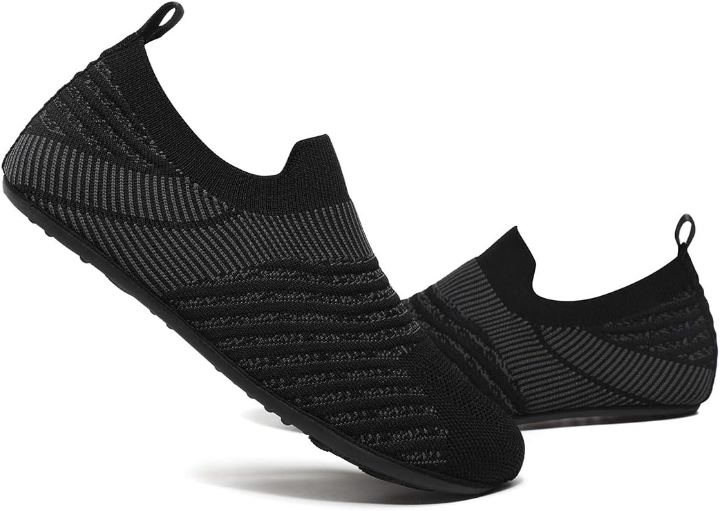 Adult Indoor House Slippers Socks Lightweight Non Slip Grip House Home Shoes for Women Men