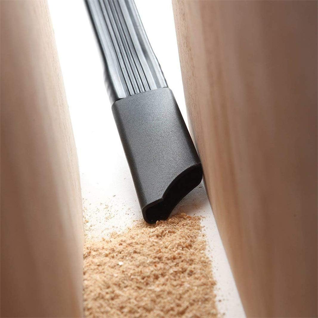 Dryer Vent Cleaner Kit 28 Inch Cleaner Lint Trap Flexible Refrigerator Coil Brush and Vacuum Hose Attachment Set for Vacuum Hoses 1 1/4 inches or Less