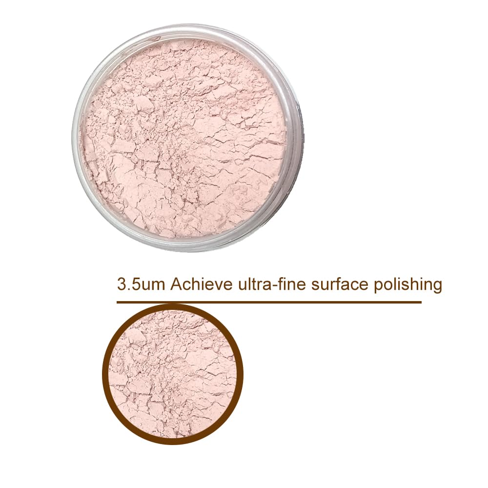 Cerium Oxide Powder,Cerium Oxide Glass Polishing Kit,Felt Polishing Wheel Set for Windscreen and Glass Repair,Glass Polishing Kit Multifunctional Scratch Remover Car Polish Pad