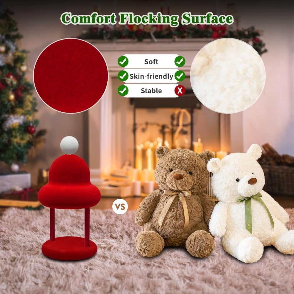 Fuzzy Candle Warmer Lamp with Timer, Dimmable Wax Warmer Lamp, Candle Melter Lamp for Jar Candles, Christmas Birthday Gifts for Mom Women