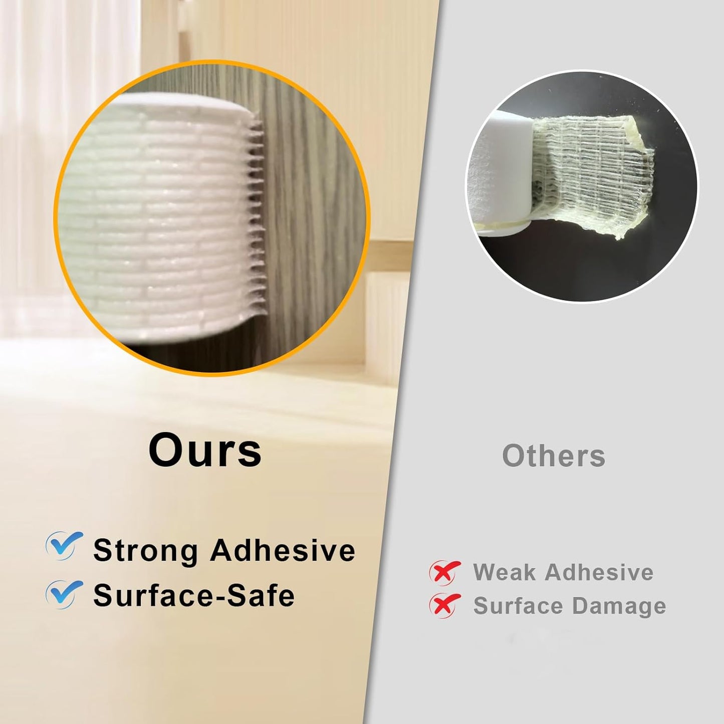 High Density Foam Weather Stripping Door Seal Strip Insulation Tape Roll for Insulating Door Frame, Window, Air Conditioner Self Adhesive Sealing Weatherstrip Dustproof (1 in x 1/2 in x 20 Ft)