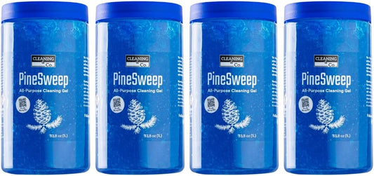 All-Purpose Cleaning Gel with Pine Oil – Multipurpose Household Cleaner for Bathroom, Kitchen, Floors, Laundry & More, 33.8 Fl Oz (Pack of 4)