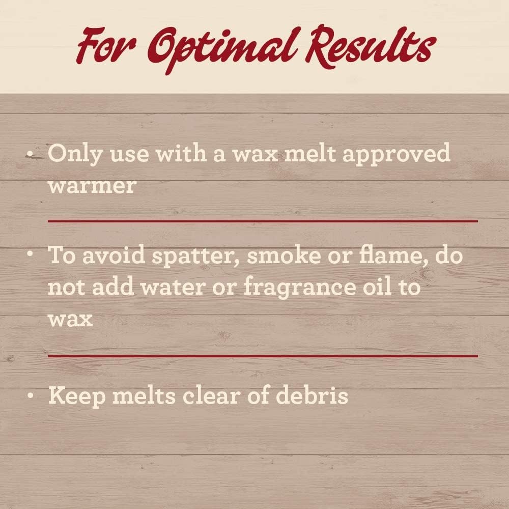 Our Own Candle Company Premium Wax Melt, French Vanilla, 6 Cubes, 2.4 oz (4 Pack)