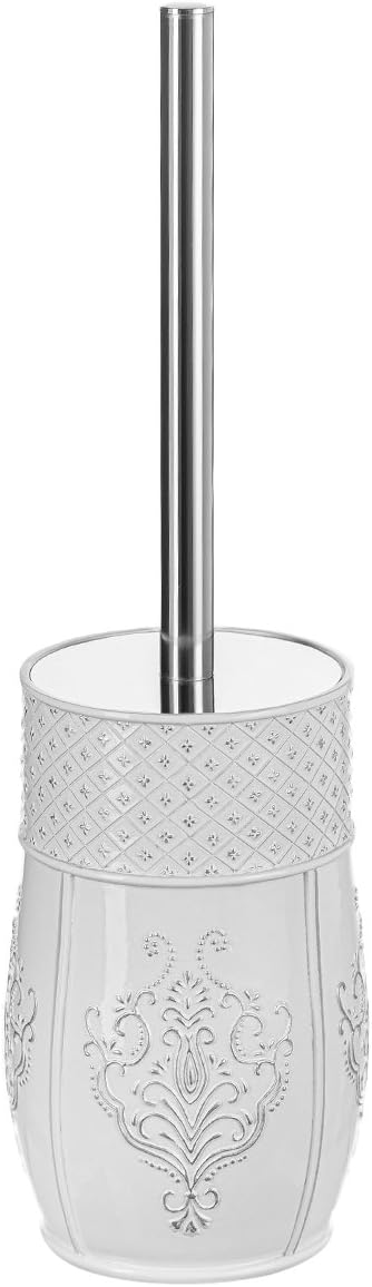 Creative Scents White Toilet Brush and Holder